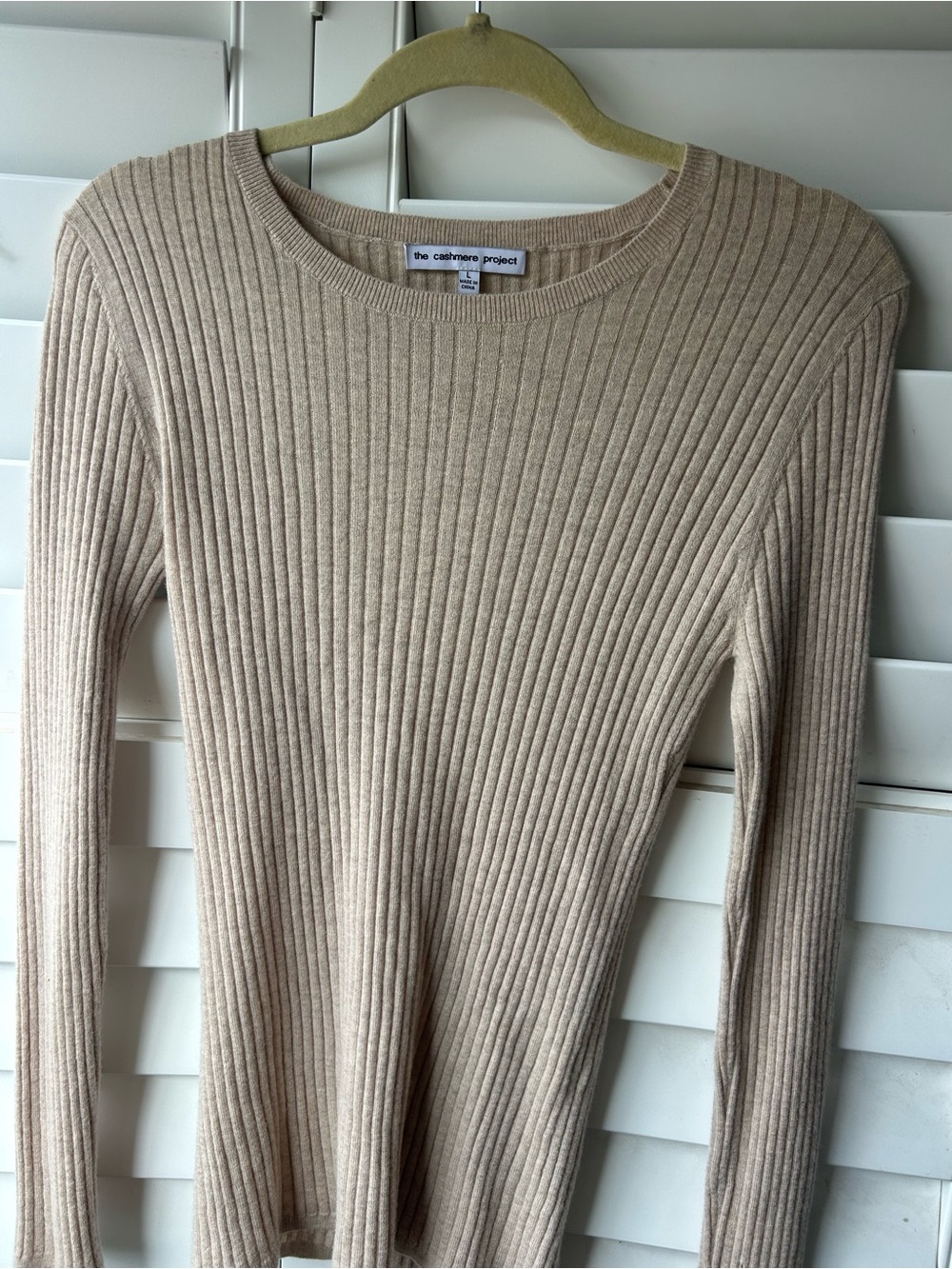The cashmere project sweater